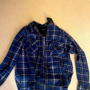 Old flannel sweatshirt doesn’t fit me